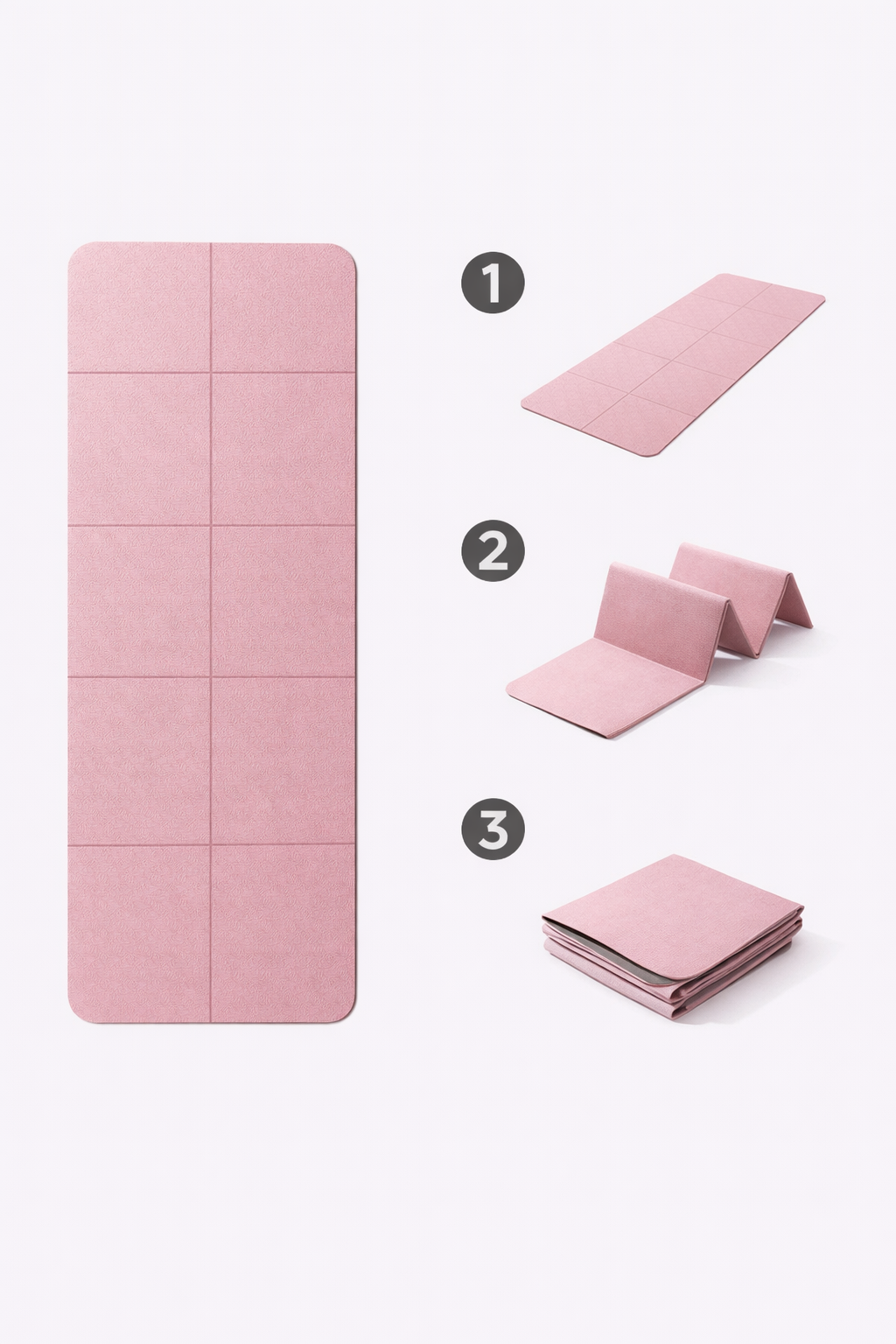 מזרן יוגה יציב שלא מחליק - לתרגול שקט ובטוח